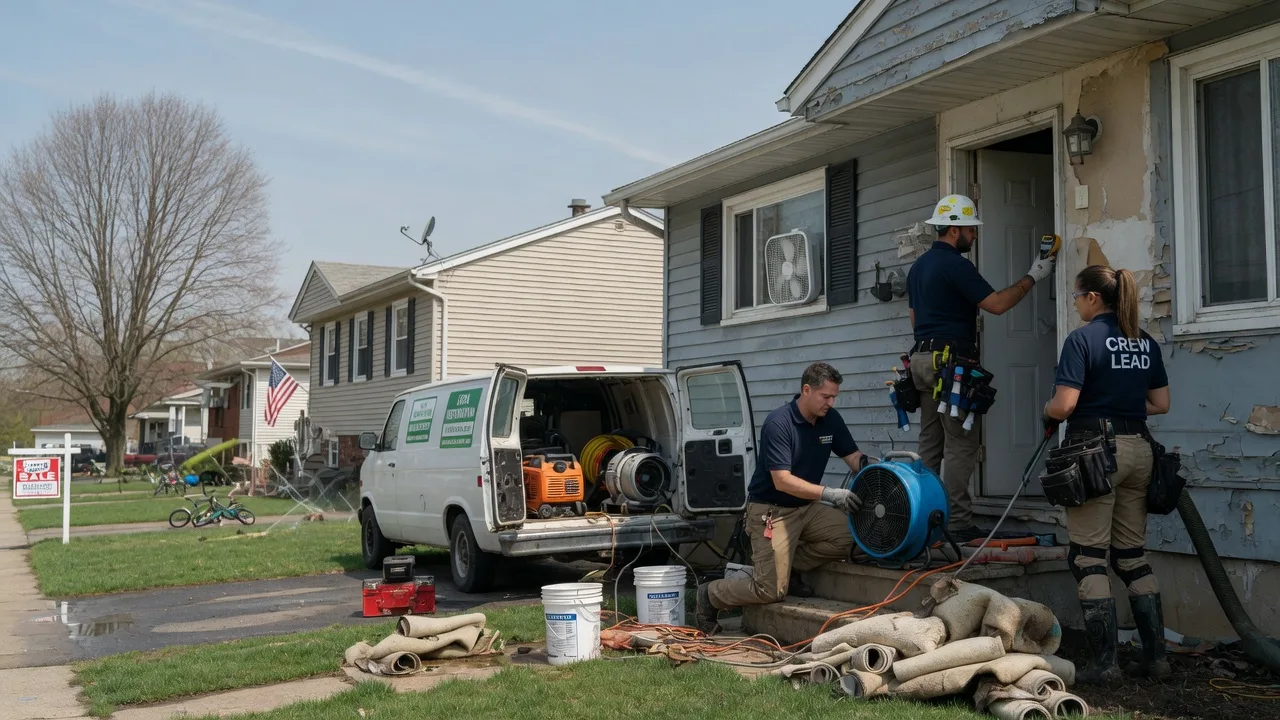 Flood Cleanup in Escalon, CA near me